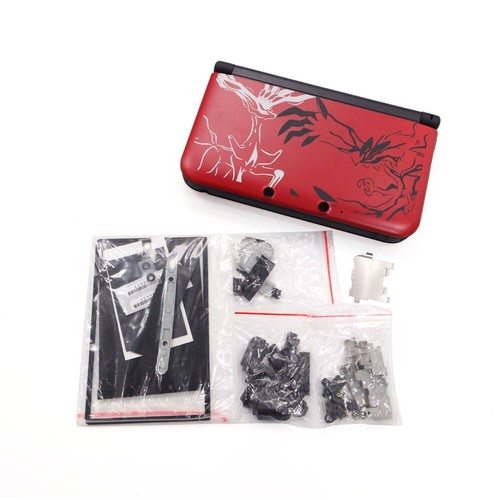 For Nintendo 3DS XL/LL Console of Red Full Housing Case Cover Shell Complete Kit - Picture 2 of 10