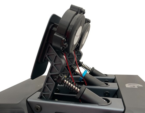 Dayton TT25 Bass Shaker Mounts for Sim Pedals Logitech Fanatec Buttkicker Simhub - Afbeelding 5 van 38