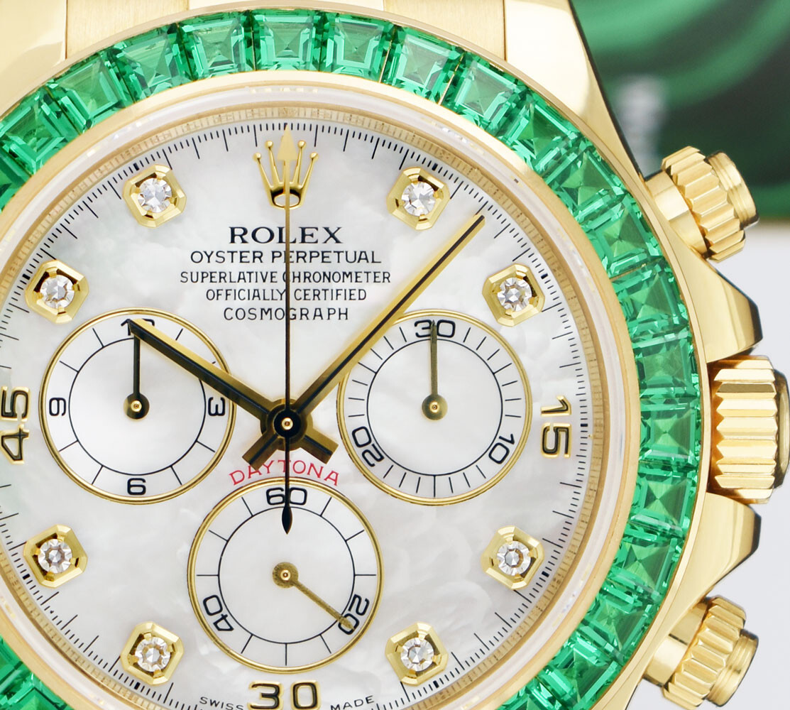 タルタルさん専用 Rolex Daytona 116589 Sodalite Dial With Baguette Diamond