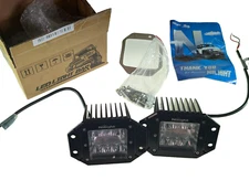 Nilight 14024C-B LED Flush Mount Spot Flood LED Light Pods 4.8"