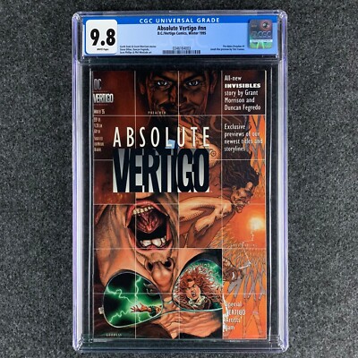   ABSOLUTE VERTIGO #1 CGC 9.8 (1995 Vertigo) Predates Preacher #1 1st App Hexy