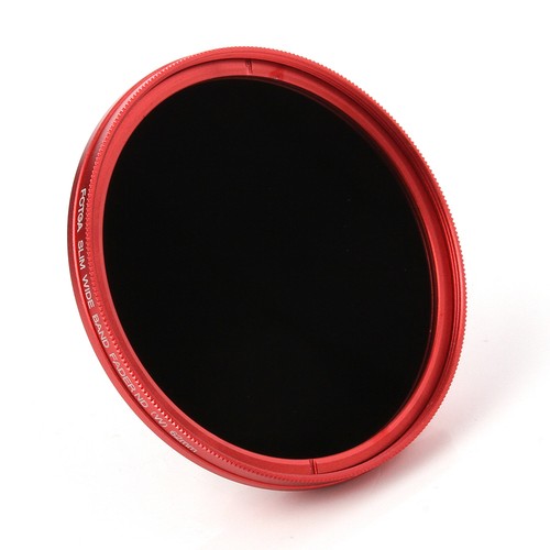 FOTGA 49mm Slim Fader ND Filter Variable ND2 ND4 ND8 to ND400 for Canon Red Ring - Picture 2 of 12