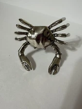 Tommy Bahama Silver Crab Wine Bottle Stopper