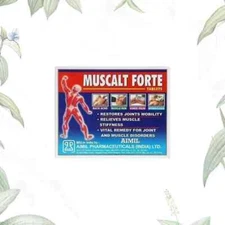 Aimil Muscalt Forte 30 Tabs Pure Herbal Exp May 2026