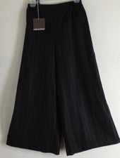 Nwt Eskandar Sz 0 Brown 100% Cashmere Flat Front Gaucho Culotte Trouser Pants