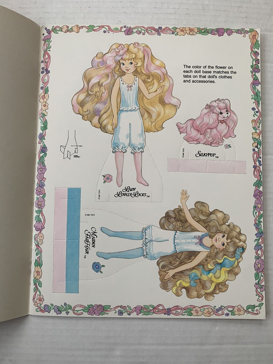 Lady Lovely Locks and the Pixietails Paper Doll Book Golden