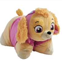 PAW Patrol Skye Kids Plush - Pillow Pets Nickelodeon 16” Pink Stuffed Animal