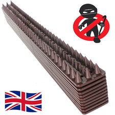  Wall Fence Top Spikes Garden Security Bird Cat Repellent Burglar Anti-Climb 