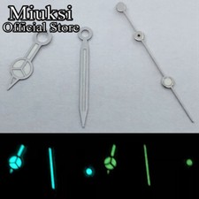 Miuksi silver watch hands fit NH35 NH36 ETA2824 2836 Miyota8215 DG2813 3804