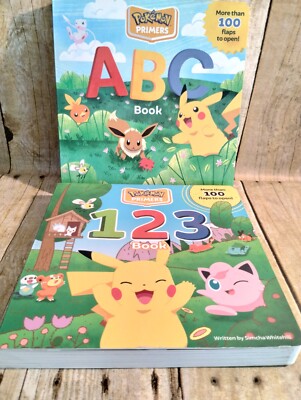 Pokémon Primers 123 & ABC Book 2冊セット Pokémon Primers: ABC Book & 123 Book Set Of 2 9781604382099| eBay
