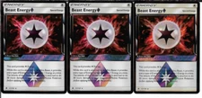 Pokemon Forbidden Light Beast Energy Prism Star #117/131 3 Card Lot EX