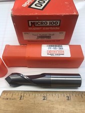 1 pc. 5/8 90 DEGREE 2 FLUTE CARBIDE DRILL MILL W/ALTIN COAT. MICRO100 loc stk 