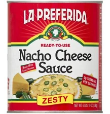 La Preferida Nacho Cheese Sauce Zesty Bulk - 6 Lbs 10 Oz - EACH