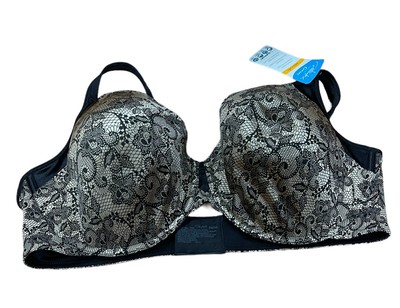 44DD PLAYTEX love my curves BRA TRU support SMOOTH CUPS