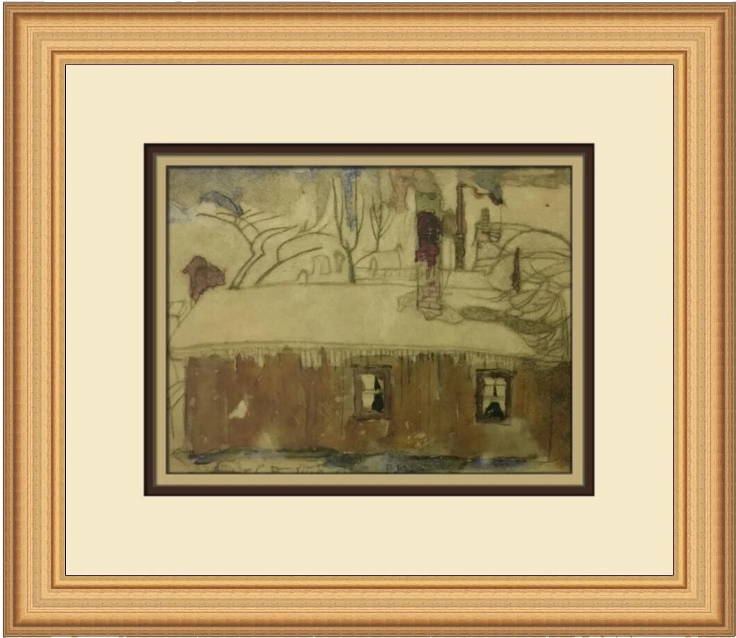 El modernismo casas Art Prints