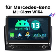 6+128G Android 13.0 Autoradio GPS Navi Für Mercedes Benz ML/GL Klasse W164 X164