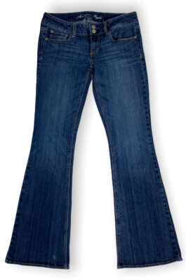 American Eagle Outfitters Artist Flare Jeans Size Womens Dark Wash Flare  Jeans