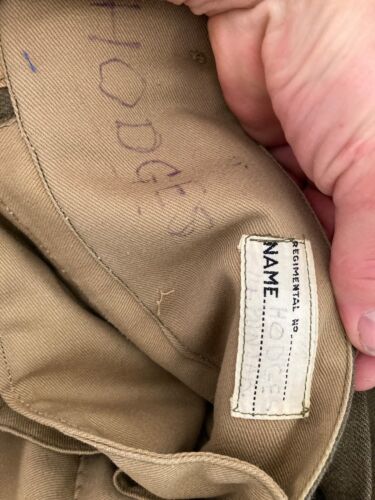WW2 AUSTRALIA COMMANDO NAMED BATTLEDRESS JACKET PANTS BRITISH CAPTAIN OBE 1940 - Picture 4 of 4