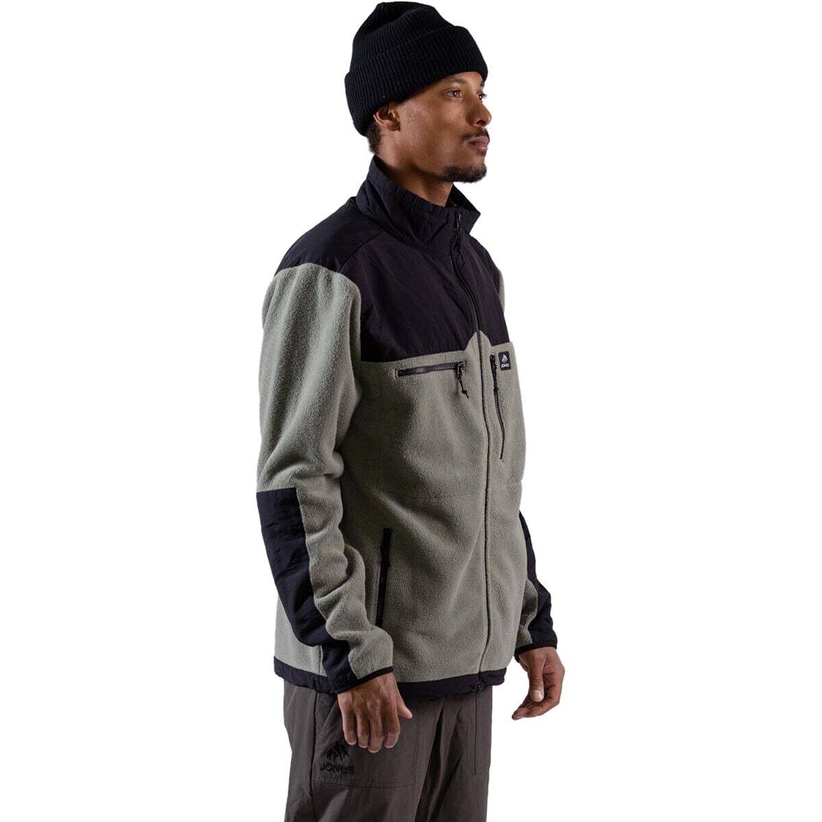 Jones Snowboards Base Camp Fleece Jacket - Men's | eBay Jones Snowboards Base Camp Fleece Jacket - Men's | eBay