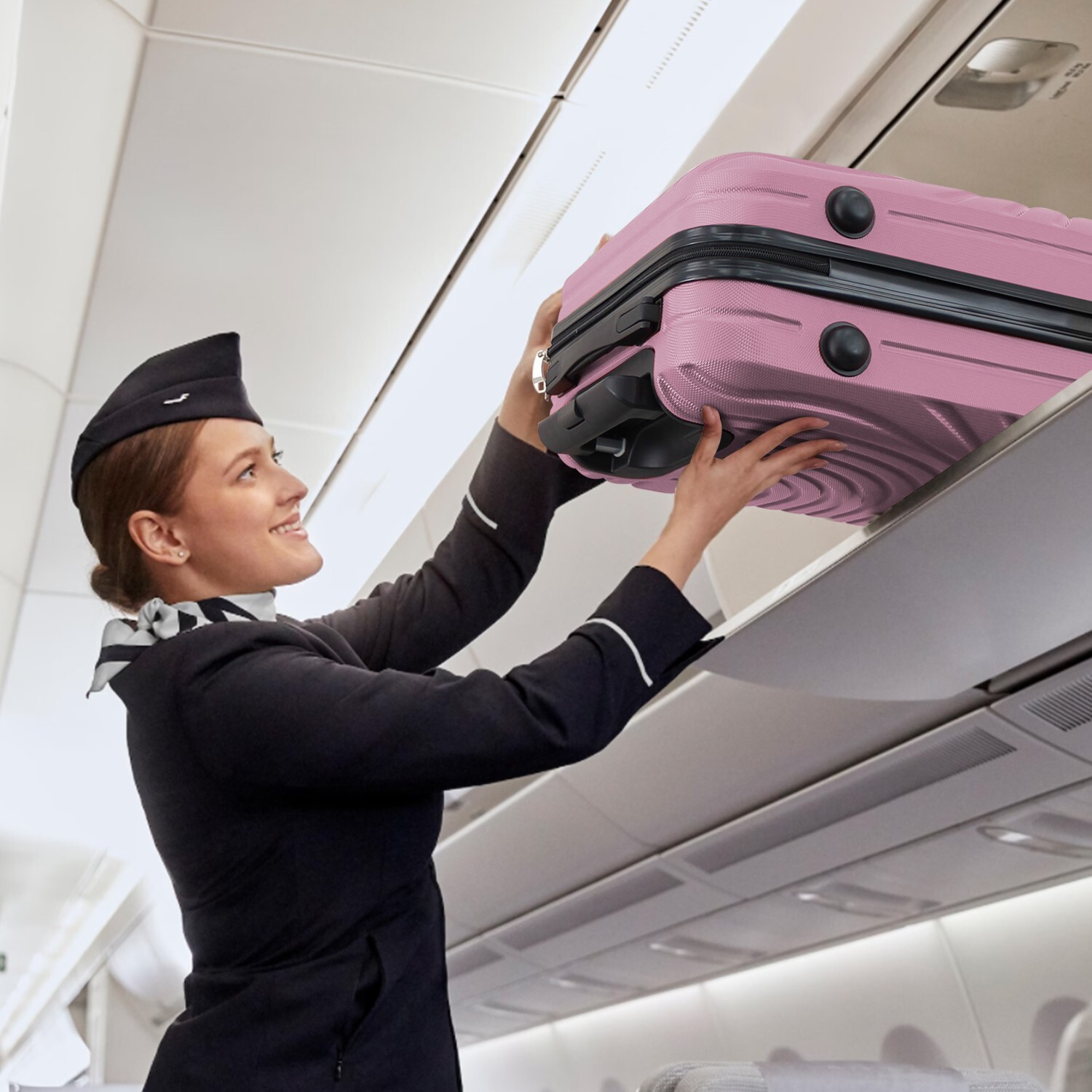 Carry On Cabin Case Bag Hand Luggage Plane Airline Approved 20