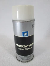 Vintage 1990's GM General Motors glass cleaner 6 oz. sample size can