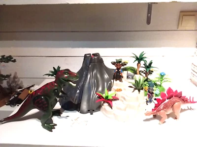 PLAYMOBIL 5230/ VOLCAN DINOSAURES EXPÉDITION FOSSILES AVENTURE JURASSIC PARC - Photo 1/4