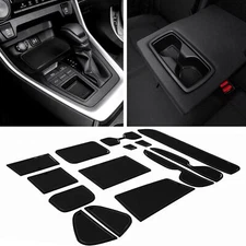 Liner Accessories for Toyota RAV4 2019-2025 Cupholder Console Door Pocket Insert