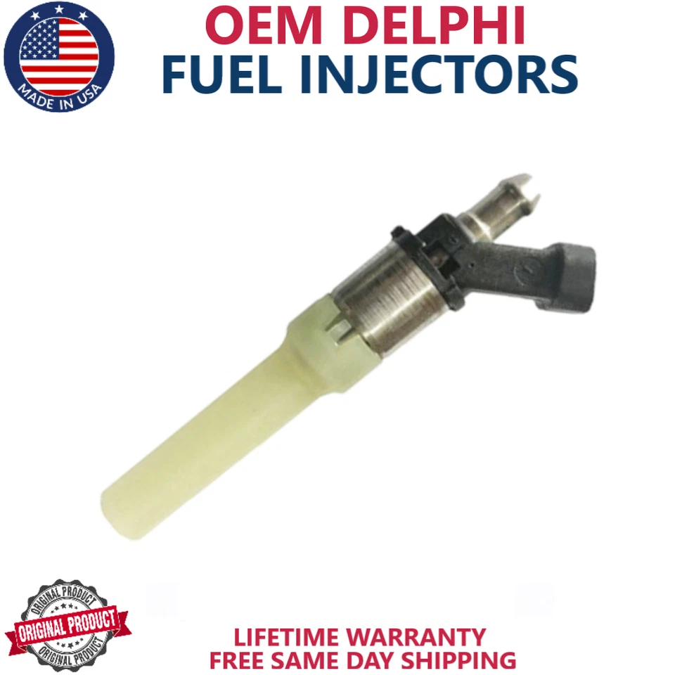 Inyectores de combustible OEM DELPHI x6 para 1996, 1997, 1998 GMC K1500 4,3 L V6 Vortec Foto 2 de 3