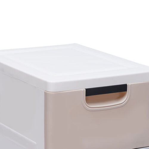 Cassettiera 5 Cassetti Porta Abiti Camera da Letto Cassettiera Plastica Organizer Nuovo - Foto 20 di 74