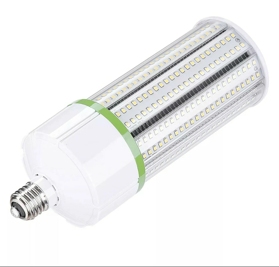 Bombilla LED Maíz Luz Interior Estacionamiento Centro Comercial Hospital Lámpara 60W Luz de Día 5000K 2x. Foto 2 de 4