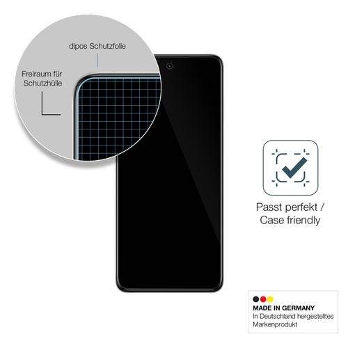 Pellicola Protettiva per Motorola Moto E32S Protezione Vetro Flessibile 9H dipos - Foto 6 di 8