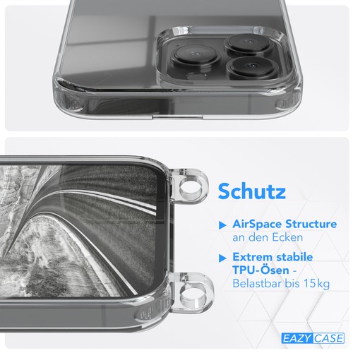 EAZY CASE na Apple iPhone 13 Pro etui z paskiem regulowane wymienne etui - Zdjęcie 5 z 14