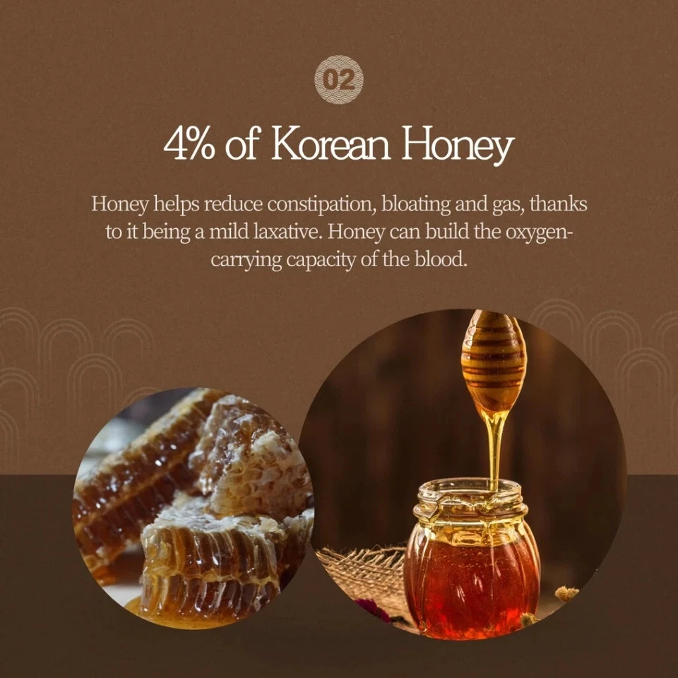 Honey Red Ginseng Stick 30 Pouches 6 Year Old Korean Red Ginseng - Image 4 of 4