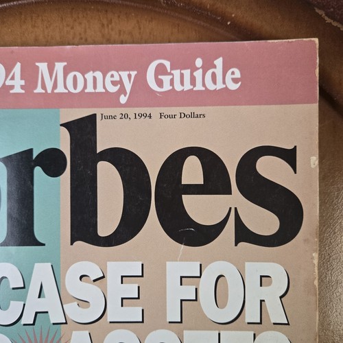 Vintage Forbes Magazine Issue June 20, 1994 - The Case For Hard Assets Stocks - Picture 2 of 15