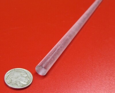 Polycarbonate Round Rod 3/8'' (.375'') Diameter x 48'' Length, Natural