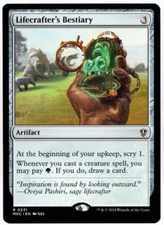 Lifecrafter's Bestiary 0231 Non Foil Rare Murders at Karlov Manor MTG Near Mint