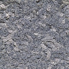 5mm Flat Sequin ~ Blue Jeans Denim Effect ~ Loose Paillette Made in USA