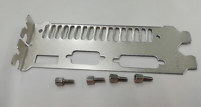 Video Graphics Card Baffle I/O Shield BackPlate Blende Bracket GT730K GTX75 #P