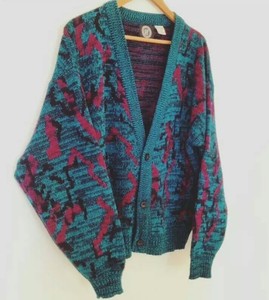1980s cardigan