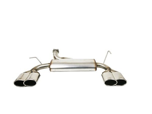 Échappement Inox Double Ulter Sport Pour Fiat 500 Abarth 1.4i T 99kW 2008- - Diamètre 90mm - 12