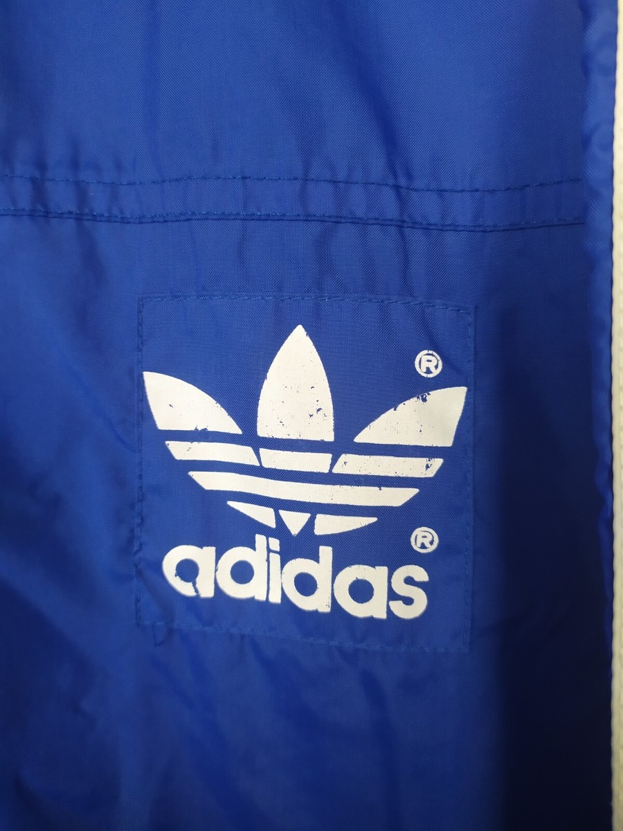 Adidas Vintage jacket With Zipped Blue Nylon Mens Size L | eBay Adidas Vintage jacket With Zipped Blue Nylon Mens Size L | eBay