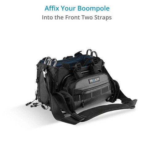 Sac Proaim Audio Cine Cube pour mixeurs de sons et récepteurs sans fil (P-CBAM-01) - Photo 14/15