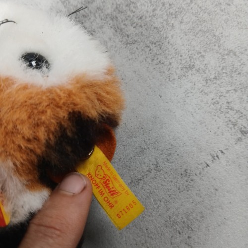 Steiff Dalle Meerschweinchen Gerbel 16cm 071805 alle Kennzeichnungen: Brustanhänger gelbes Etikett 1991 - Bild 5 von 9