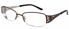 SOPHIA LOREN M237 183 52mm Copper Brown Eyeglasses Frames Only
