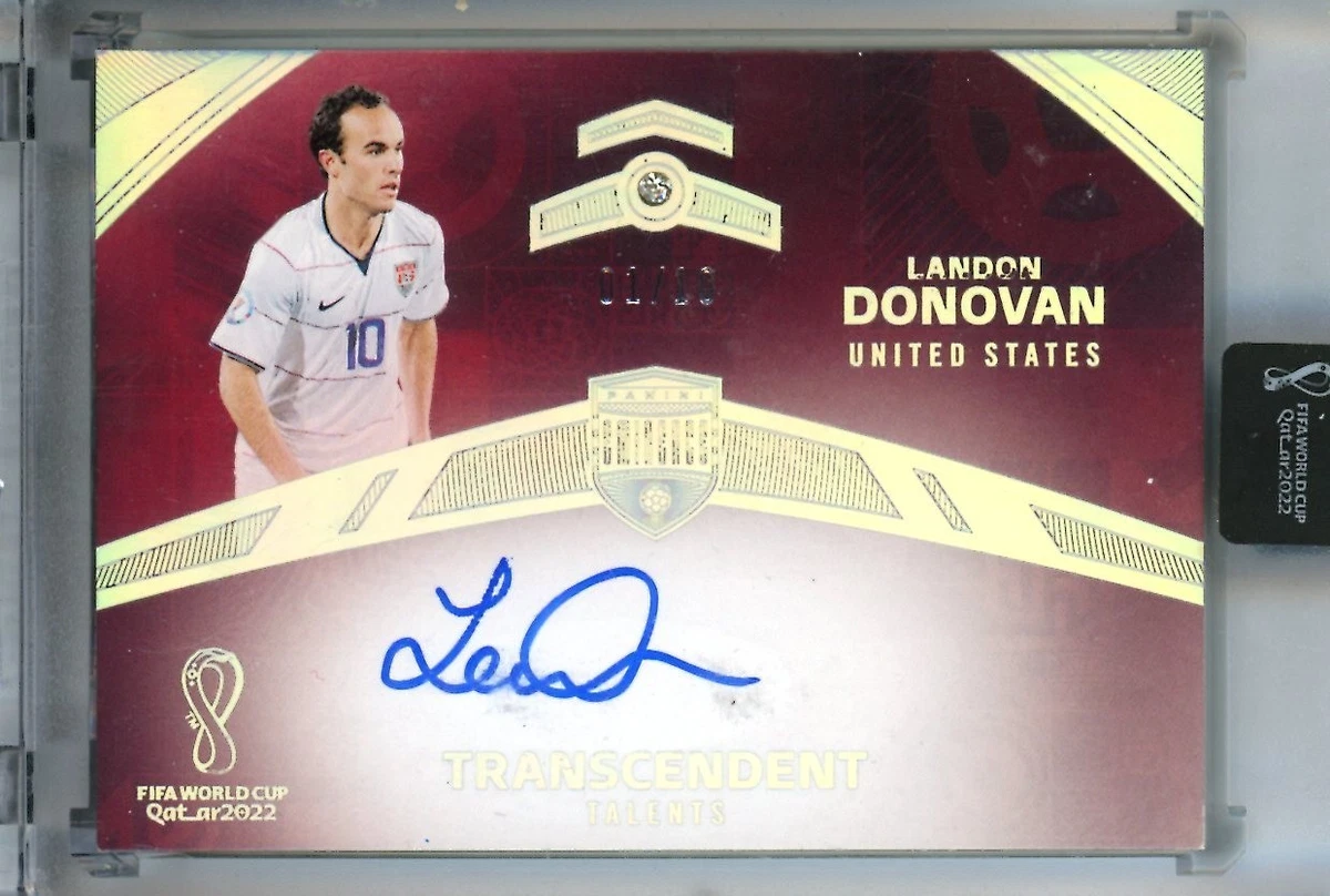 Panini Autographed Soccer Sports Trading Cards & Accessories for