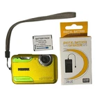 PENTAX Optio WS80 Compact Digital Camera. 10.0MP 5x Zoom W/ Charger & Battery