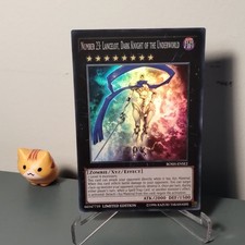 Number 23: Lancelot Dark Knight Of The Underworld BOSH-ENSE2 Limited Ed Yugioh