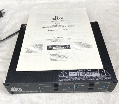 Dbx 150X 2 Channel Type 1 Tape Noise Reduction System