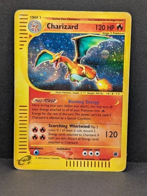 Charizard Holo Expedition Ultra Rare Pokemon TCG Nintendo e-Reader