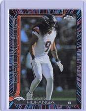 Talanoa Hufanga Neon Pulse Refractor SSP | 2025 Topps Chrome NFL | #94 Broncos